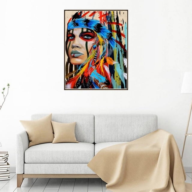 de Cuadros de de Imitación Pintura Artes Artesanal Principal Verano Paisaje - Multicolor, 25 *30 cm BLESIY Broca de diamante