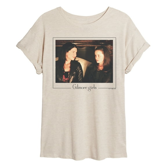 Gilmore Girls - Lorilei And Rory - Women's Oversized Graphic T-Shirt