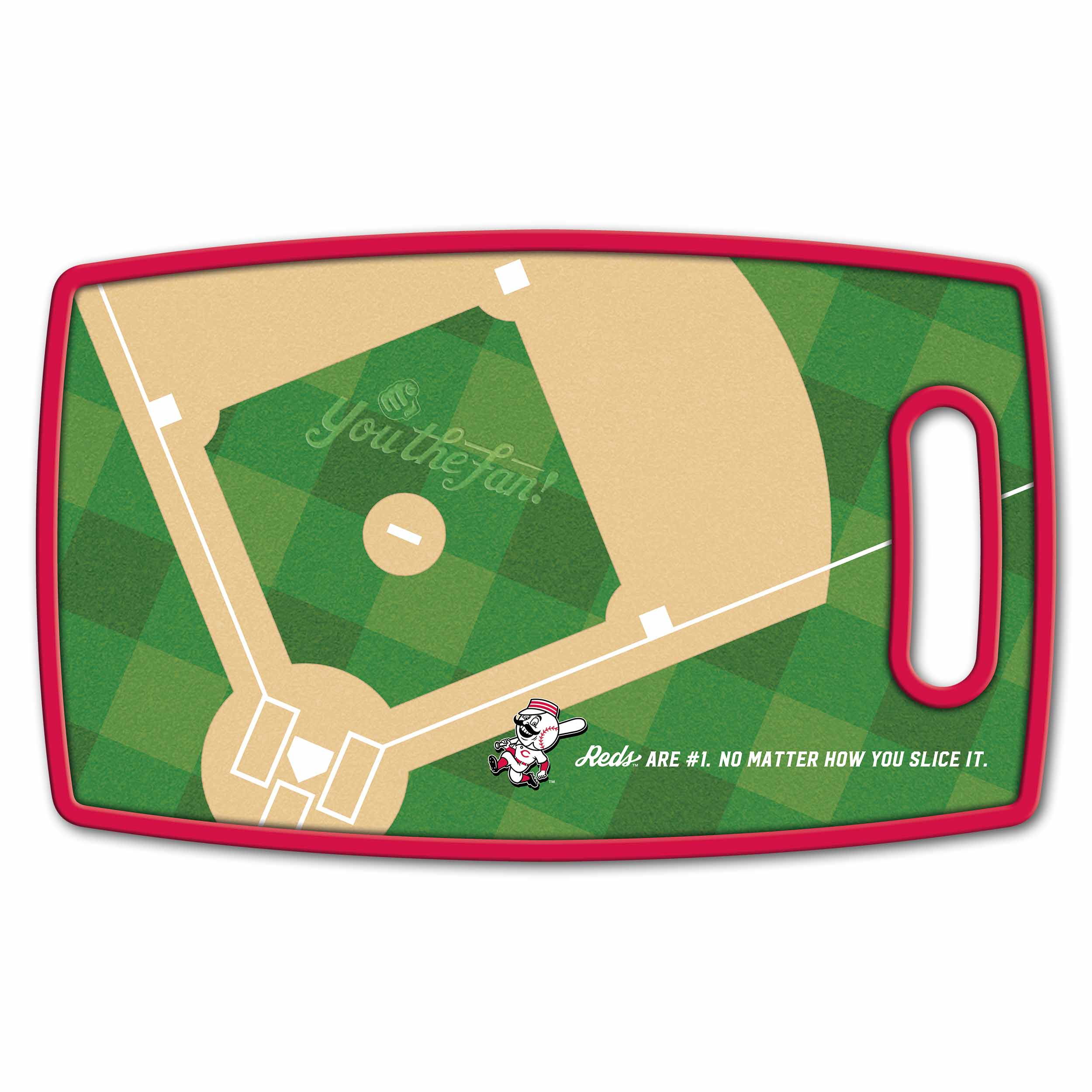 YouTheFan MLB Cincinnati Reds Retro Series Cutting Board
