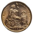thumbnail image 2 of 1964 Peru Gold 100 Soles MS-65 NGC, 2 of 3