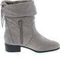 thumbnail image 6 of Soda Women's Slouchy Boot Round Toe Faux Suede, 6 of 7
