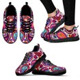thumbnail image 1 of Bonitas zapatillas de deporte de malla con estampado bohemio para mujer, zapatos deportivos con cordones, zapatos planos transpirables para mujer, calzado suave, 1 of 6
