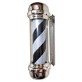 thumbnail image 2 of facefd Barber Pole Light Flat Black Waterproof Rainproof Wall Mount Outdoor, 2 of 8