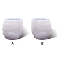 thumbnail image 3 of Silicone Resin DIY Flowerpot Mold Pen Brusher Holder Molds Indoor Decoration Mould Homemade Handmade Artcraft (Left Hand Style2), 3 of 9