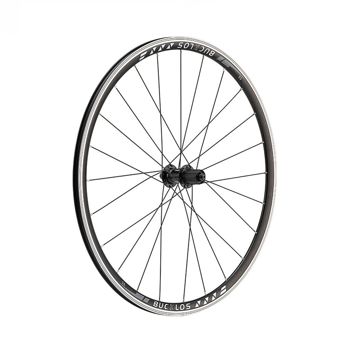 BUCKLOS Road Bike Wheel 700c, Aluminum Alloy QR Wheelsets, Rim Brake