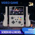 thumbnail image 4 of Consola de videojuegos portátil retro R43 Pro con pantalla HD de 4,3 pulgadas, sistema Linux de código abierto con corte A17, para viajes, regalo para niños, 4 of 5