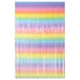 thumbnail image 1 of Cortinas con flecos metálicos (el arcoíris), cortina de lentejuelas de oropel Multicolor para fotografía de pared, boda, fiesta de cumpleaños, 2 uds., 1 of 3