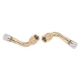 thumbnail image 5 of 2pcs Valve Extension Valve Extension Adapter Tire 90 Degree Bent Metal Angle for Bicycle Motorcycle Scooter, 5 of 5