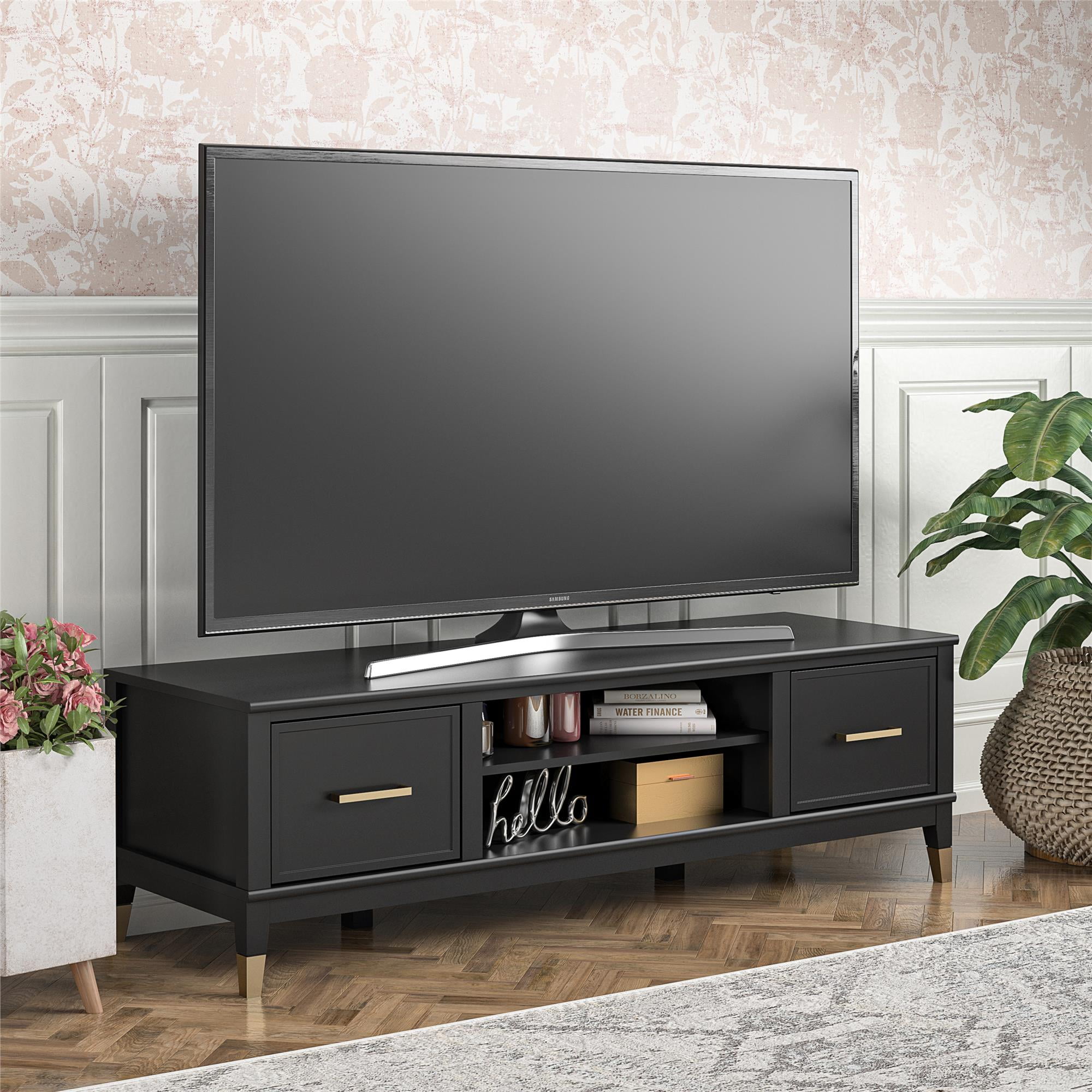 CosmoLiving by Cosmopolitan Westerleigh TV Stand for TVs up to 65', Black