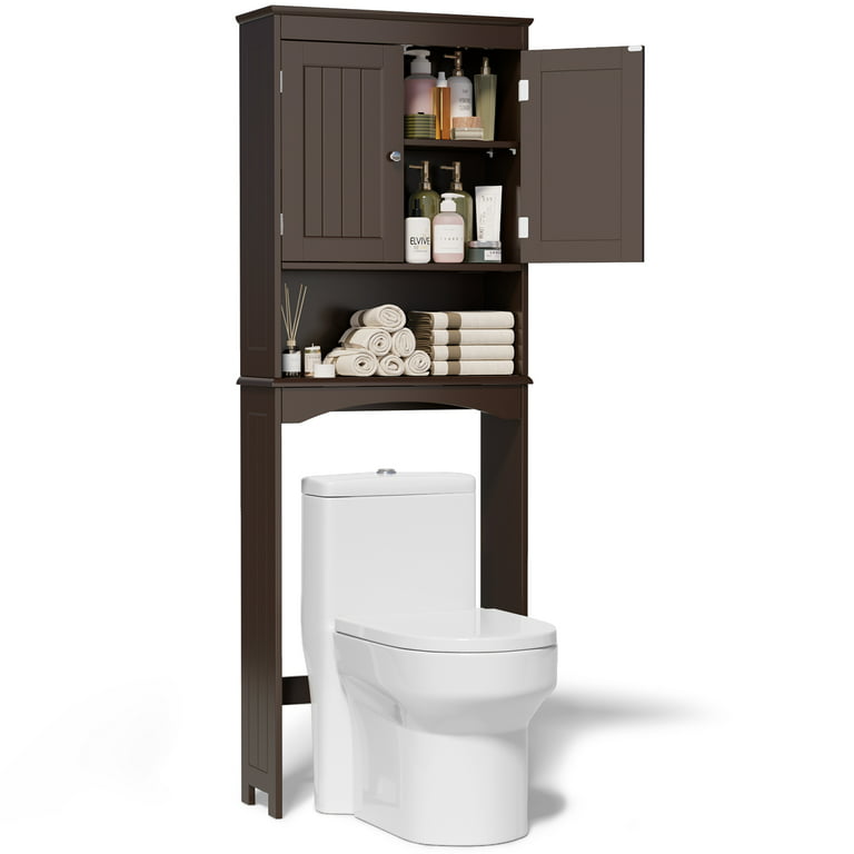 Dropship Over-The-Toilet Storage Cabinet With 2 Side Doors