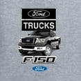 thumbnail image 2 of Wild Bobby, Ford Trucks F150 Pickup, Cars and Trucks, Front and Back Unisex Crewneck Graphic Sweatshirt, Heather Grey, Medium, 2 of 4