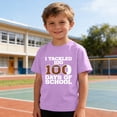 thumbnail image 6 of Nilvkv T Shirts for Boys, Boys T Shirts, Kids Back to School Print Short Sleeve Cotton Top Casual Unisex Purple 7-8 Years, 6 of 8