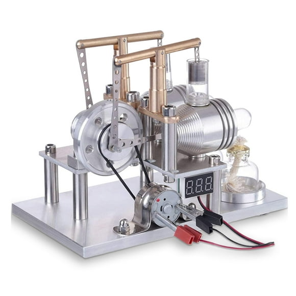 DIY Assembly Model Engine Kit Generator Motor Experiment Toy Adults Build Table Science Children Adults Building Toys Educational Science Birthday Gifts
