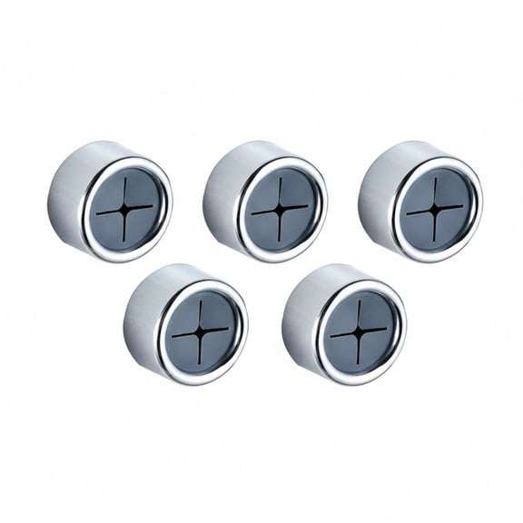 SharkTRUE No Drill Self-Adhesive Towel Hooks, 5-Pack Push-In Holders for Kitchen & Bathroom, Removable Dual Purpose Hand/Dish Towel Rack