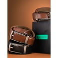 thumbnail image 2 of Dilettante Leather Linxx Ratchet Belt, 2 of 6