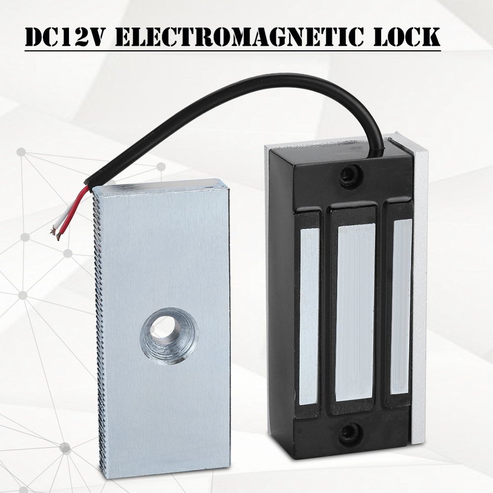 HERCHR Door Lock, DC12V 60KG Mini Lock Electronic