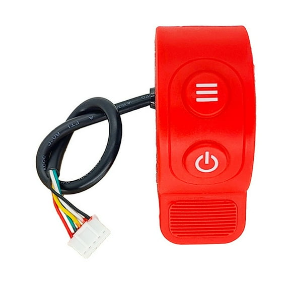 For HX X9 Electric Scooter Electric Scooter Throttle For Scooter Control Red Easy Installation Enhanced Control