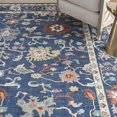 thumbnail image 6 of Nourison Parisa Floral French Country Denim 12' x 15' Area Rug, Plush, Bedroom, Kitchen, Living Room, 6 of 8