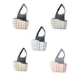 thumbnail image 1 of asddcavvf Kitchen Shelf Soap Sponge Drain Rack Holder Double Hanging Storage Suction Cup Kitchen Organizer Dish Dry Racks Collapsible Dish Tub Makeup Mat for Counter, 1 of 5