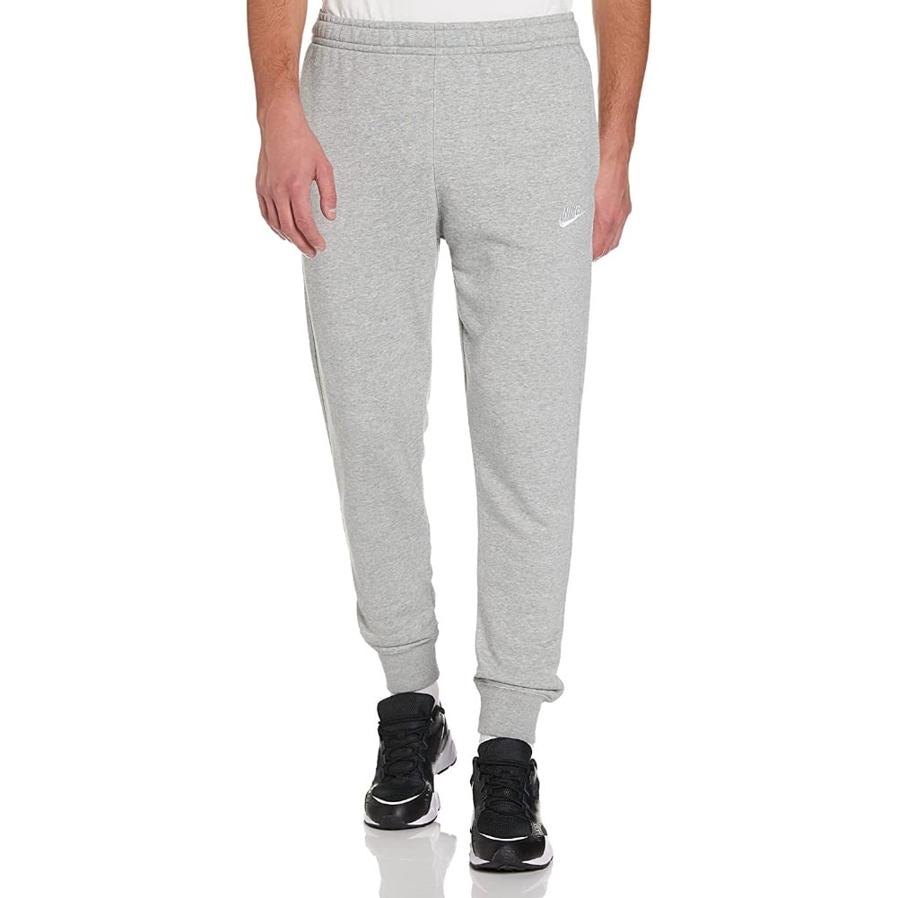 Nike Jogger Pants NSW Athletic French Terry Fitness Training Track Pants, Grey, - Walmart.com