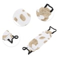 thumbnail image 3 of Unique Bargains 1 Pc Hand-Strap for Kindle Cow Pattern Finger Grip Holder White Light Coffee Color, 3 of 5
