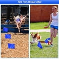 thumbnail image 4 of Marking Flags Marker Flags for Lawn 30 Pack, PVC Small Flags, Blue, 4 of 5