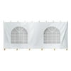 TentandTable Party and Canopy Premium Blockout Cathedral Sidewall, SIDEWALL ONLY, 7' x 15'