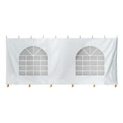 TentandTable Party and Canopy Premium Blockout Cathedral Sidewall, SIDEWALL ONLY, 9' x 20'