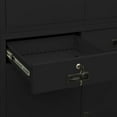 thumbnail image 2 of vidaXL Filing Cabinet Storage Metal Cabinet with Shelves for Office Steel, 2 of 28