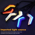 thumbnail image 4 of Motorcycle Modified Accessories Dual-Color Flowing Angel Signal 12V Turn, 4 of 8