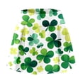thumbnail image 5 of DHFJKG Womens Athletic Skorts For Running Tennis Clover Print Workout Mini Skirt With Built In Shorts Comfortable Activewear Trendy Skirt, 5 of 7