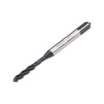 thumbnail image 1 of Unique Bargains M3 x 0.5 Spiral Flute Thread Tap, Metric Machine Threading Tap HSS Nitriding Coated, Round Shank with Square End, 1 of 7
