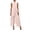 Pink 04, variant on Two Piece Sets for Women 2-Piece Elegant Outfit, Mock Neck Sleeveless Asymmetrical Layered Tunic Top + High Waist Wide Leg Pants, Casual Set Rompers for Women
