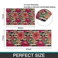 thumbnail image 7 of Pioneer Flower Floral Print Pattern Kitchen Rugs Sets Of 2,Anti Fatigue Kitchen Mat Rugs Non Slip Washable,Decorative Kitchen Floor Mats for Kitchen,Sink,Laundry,17"x30"+17"x47", 7 of 7
