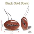 thumbnail image 2 of Ambientador para auto HookUp Football 4 unidades Negro Oro, 2 of 6