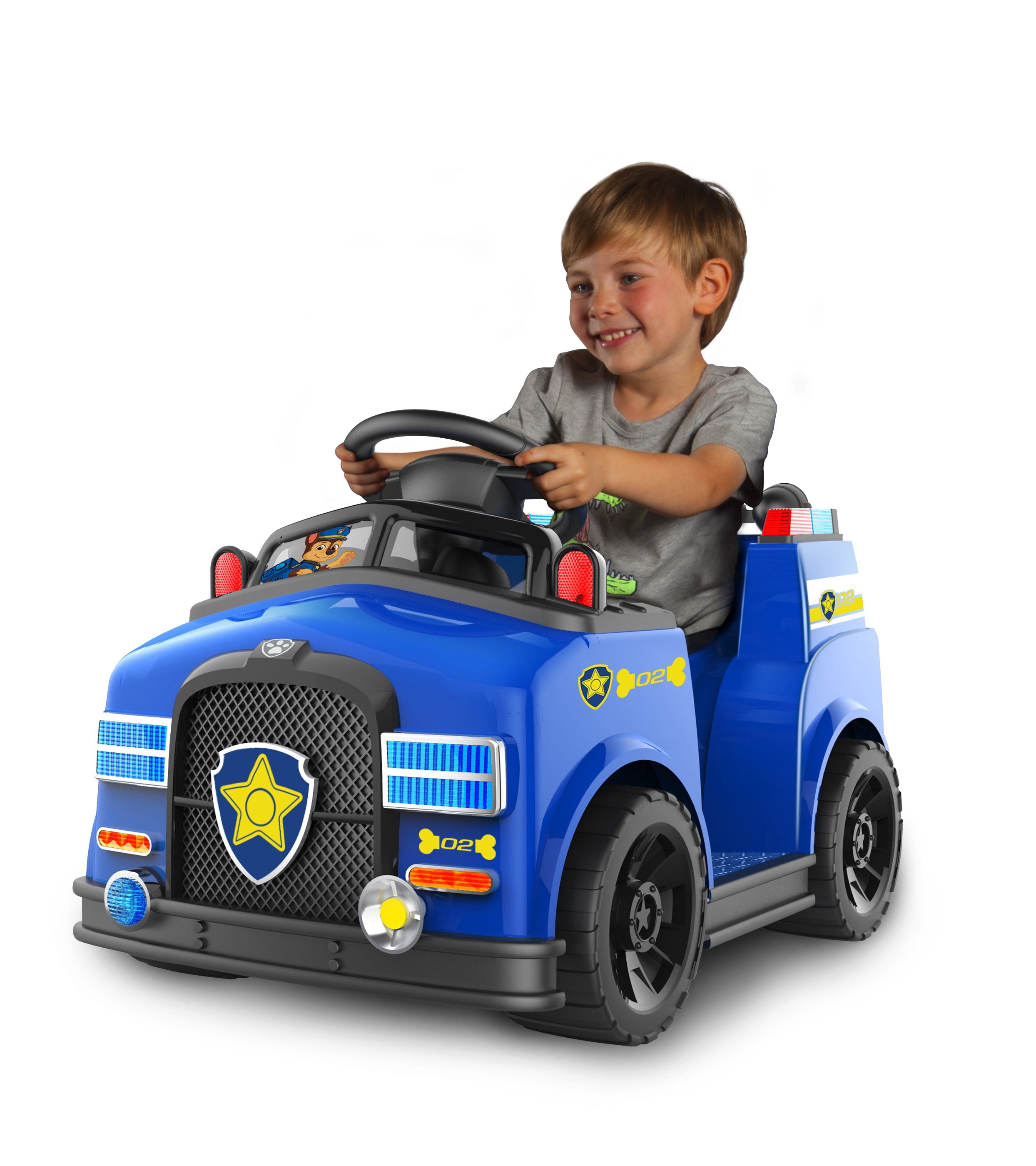 6v paw patrol fire truck ride on