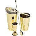 thumbnail image 3 of LLC Copper Stainless Steel Boston Shaker Cocktail Set with Weighted Double Mug 850ml + 530ml, 3 of 4