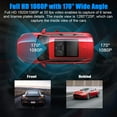 thumbnail image 3 of 3 Channel Dash Cam, EEEkit 1080P+720P+720P Car Front Rear Inside Dash Camera with IR Night Vision, 170° View Angle, 3.16" IPS Display, Car Three-Way Video Recorder with Parking Mode, G-Sensor, 3 of 9