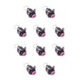 thumbnail image 2 of Inteprter Cerdo Llavero Llavero Bolsa Colgante Exquisito Multicolor DIY Prop Divertido Negro Anillo Plano 10Conjunto, 2 of 6