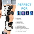 thumbnail image 3 of OA Unloader Hinged Knee Brace Support for Osteoarthritis, Rheumatoid Arthritis, Joint Pain | One Size Knee Brace with side stabilizers, Adjustable knee hinged brace, 3 of 6