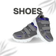 thumbnail image 2 of Mens GALLEY Double Hook-and-Loop Athletic Mesh Sneaker Shoe, 2 of 4