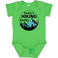 thumbnail image 3 of Inktastic Daddy's Hiking Buddy with Mountains and Trees Boys or Girls Baby Bodysuit, 3 of 5