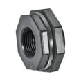 thumbnail image 5 of Uxcell Female Pipe Fitting Bulkhead Fitting with Silicone Gasket Gray G1 4, 5 of 6