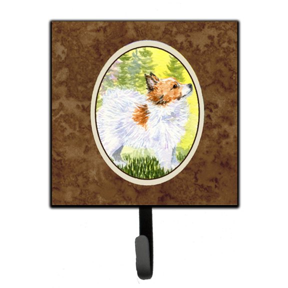 Carolines Treasures SS1029SH4 Papillion Leash Holder or Key Hook, Small, Multicolor