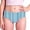 Blue, variant on Girls Comfortable Everyday Underwear For Kids – Soft Breathable Briefs For Girls Age 4 12 Basic Seamless Fit For Little Girls Organic Underwear