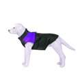 thumbnail image 3 of Chaleco para mascotas Greeniant cálido impermeable para perros ropa de esquí al aire libre Violeta L, 3 of 6