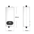 thumbnail image 5 of Chauffe-eau Instantané 5500W Sans Réservoir Thermostat Chauffage à Induction Tactile Intelligent Chauffe-Eau Électrique Automatique, Échelle de Température Convertible, 5 of 5
