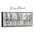 thumbnail image 4 of Cuadro Caballos Canvas Abstracto Moderno Tipo Óleo Calidad, 4 of 4