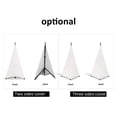 thumbnail image 3 of Amdohai Support de Haut-Parleur Housse Extensible pour Haut-Parleur DJ 360 Degrés, 3 of 8