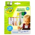 thumbnail image 2 of Marcadores lavables Crayola MyFirst, colores surtidos, 12 meses o más, 2 of 4